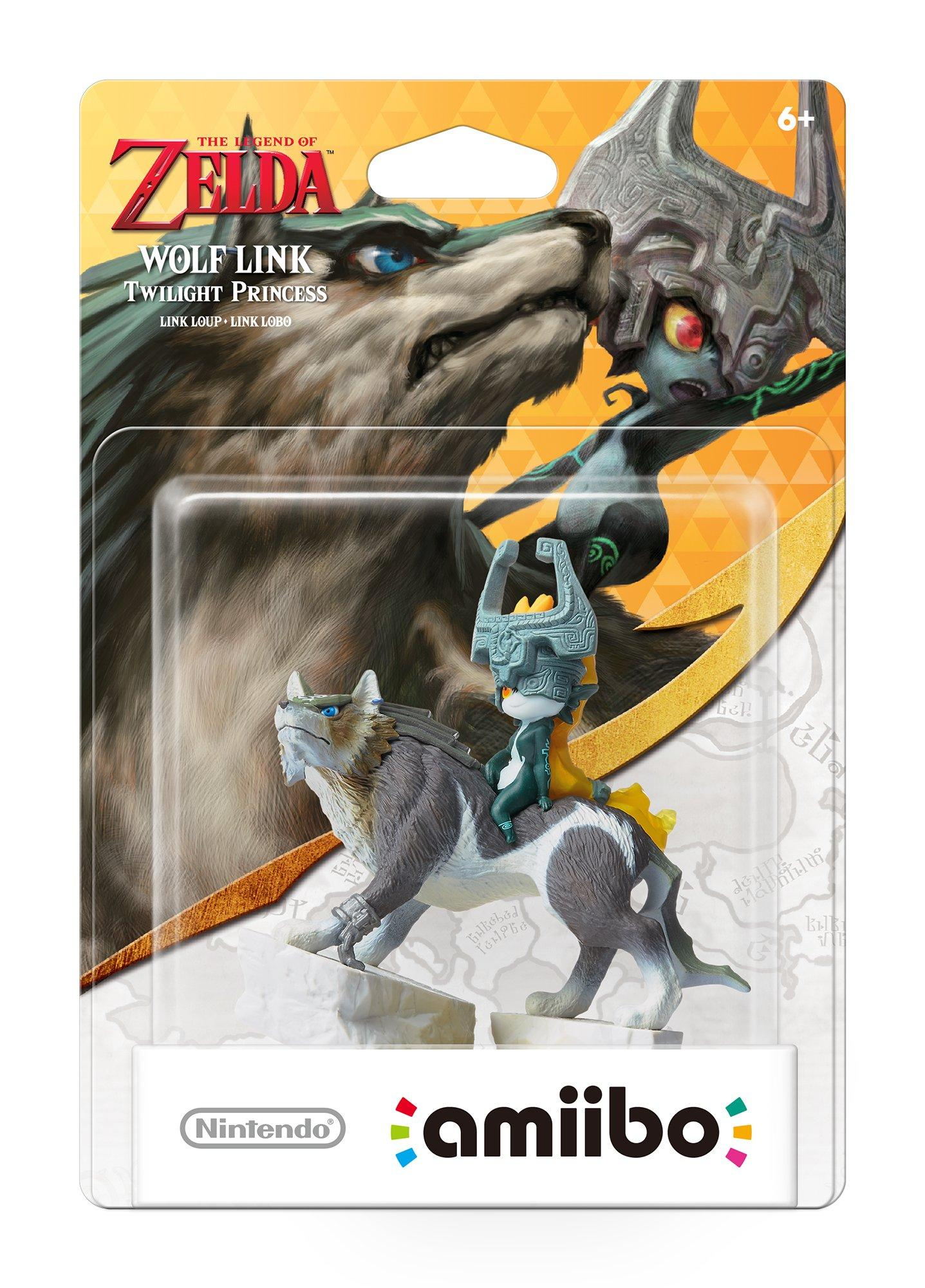 Nintendo Amiibo The Legend of Zelda Wolf Link Figure Nintendo Amiibo The Legend of Zelda Wolf Link Figure
